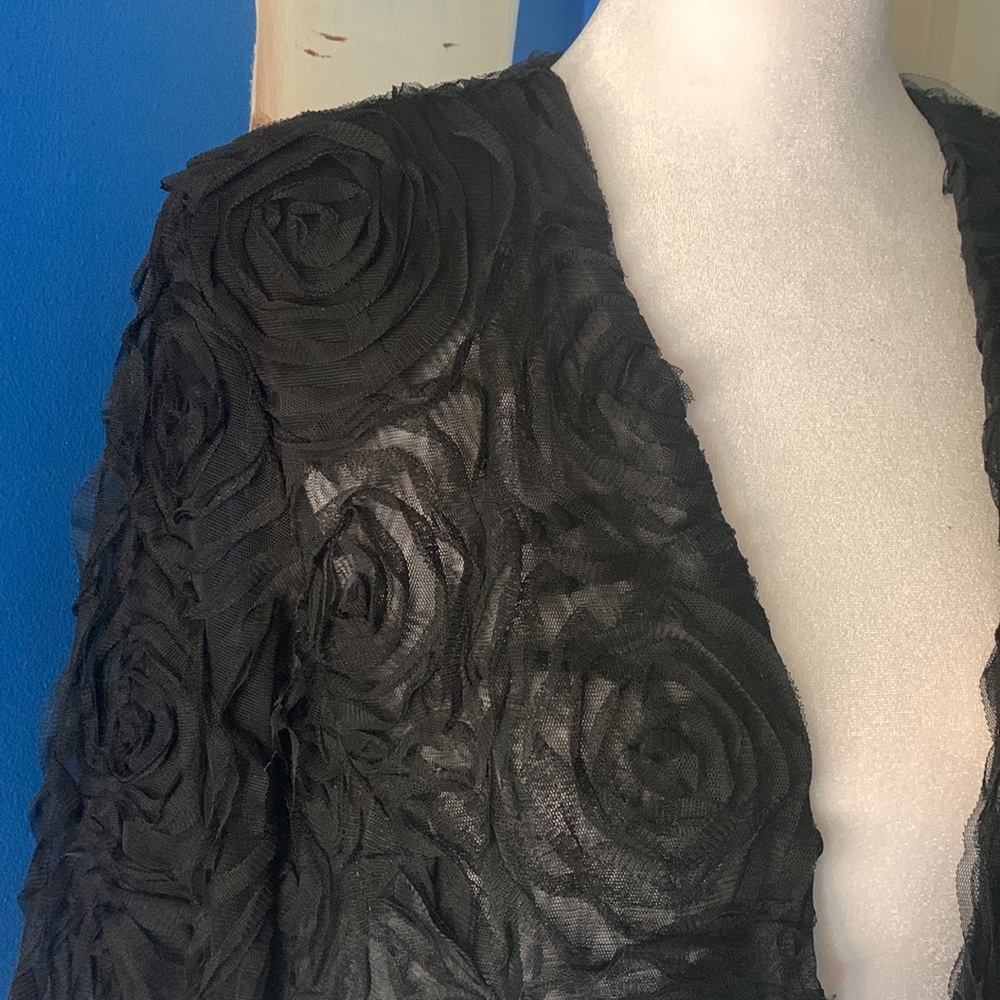 🤎Vintage rosette bolero - Picture 3 of 8